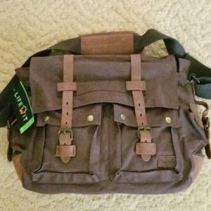 Lifewit Canvas Laptop/Messenger Bag